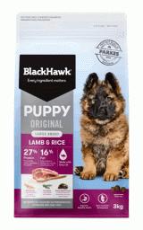 BLACK HAWK BLACK HAWK PUPPY LARGE LAMB/RICE