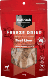 BLACK HAWK BLACK HAWK FREEZE DRIED BEEF LIVER 